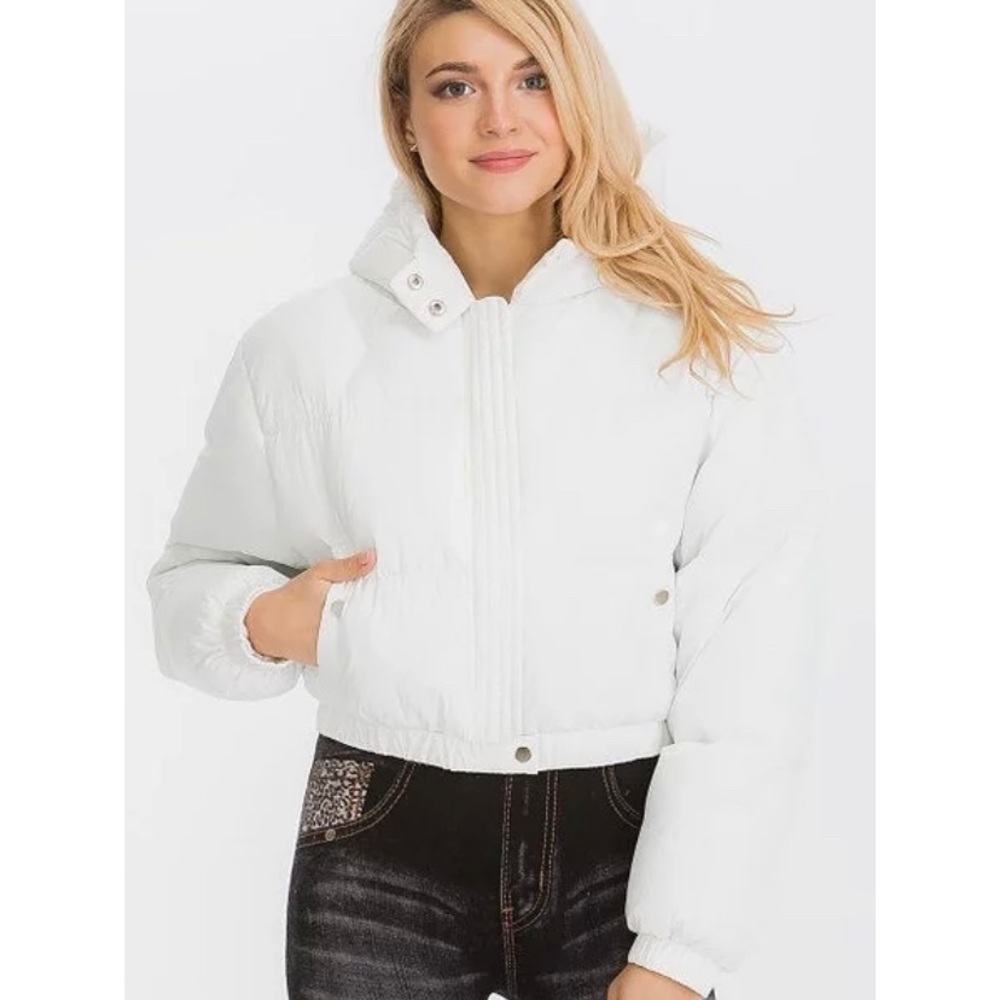 White Puffer Jacket